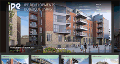Desktop Screenshot of ipe-developments.com